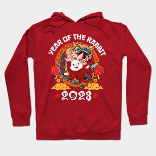 Year Of The Rabbit 2023 Chinese New Year 2023 Lion Dance Hoodie